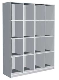 Ячейки для сумок открытого типа