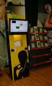 Стенд для приставок Nintendo Wii