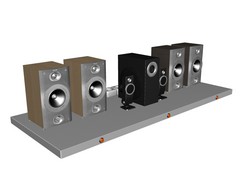 Демостенд для компьютерных колонок