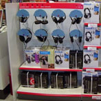 Демонстрационный стенд для наушников